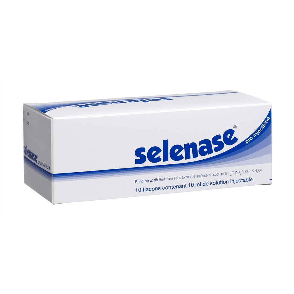 SELENASE pro inject sol inj 500 mcg/10ml 10 pce
