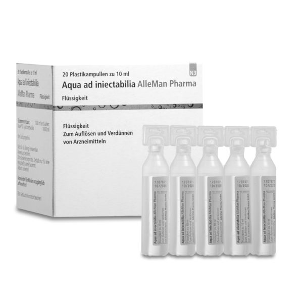 AQUA AD INJ Fresenius sol inj 100ml flac 10 pce