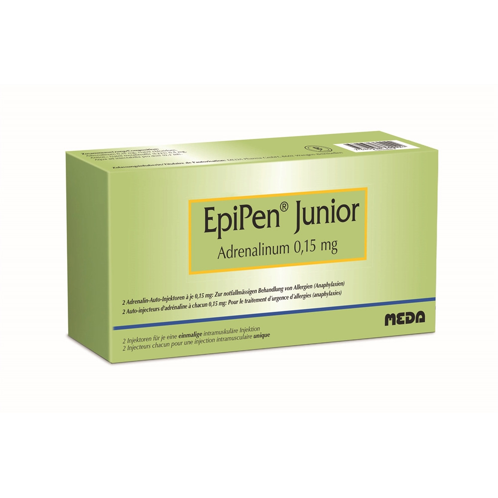 EPIPEN Junior 0.15 mg inj préremp 2 pce
