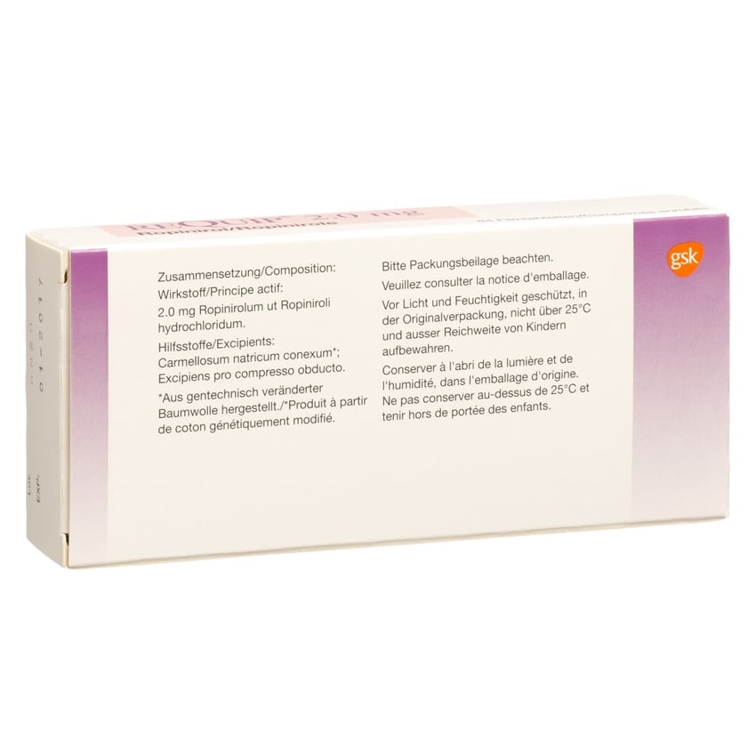 REQUIP cpr pell 2 mg 84 pce