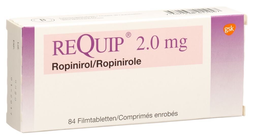 Requip 2,0 mg, Filmtabletten