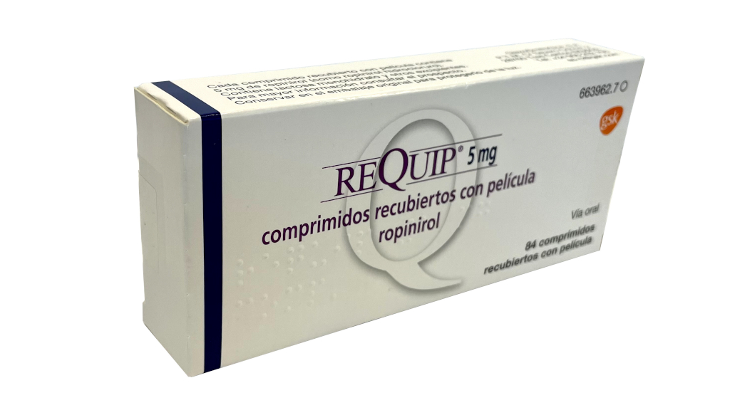 REQUIP cpr pell 5 mg 84 pce