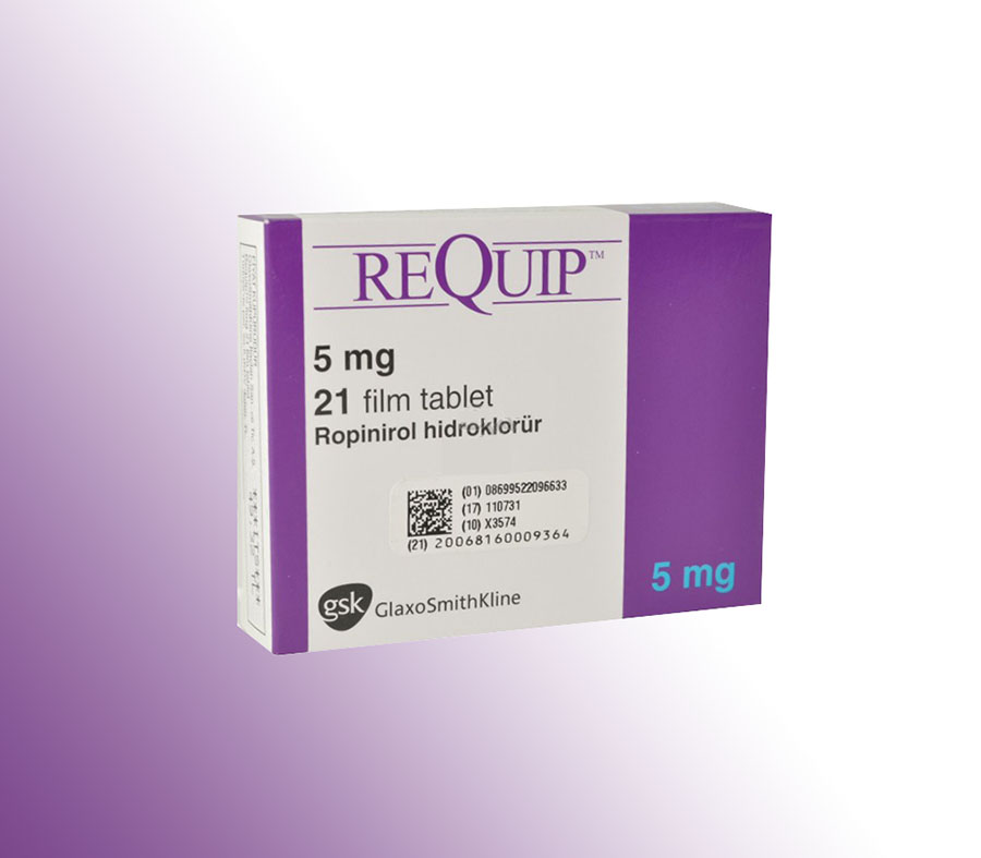 REQUIP cpr pell 5 mg 84 pce
