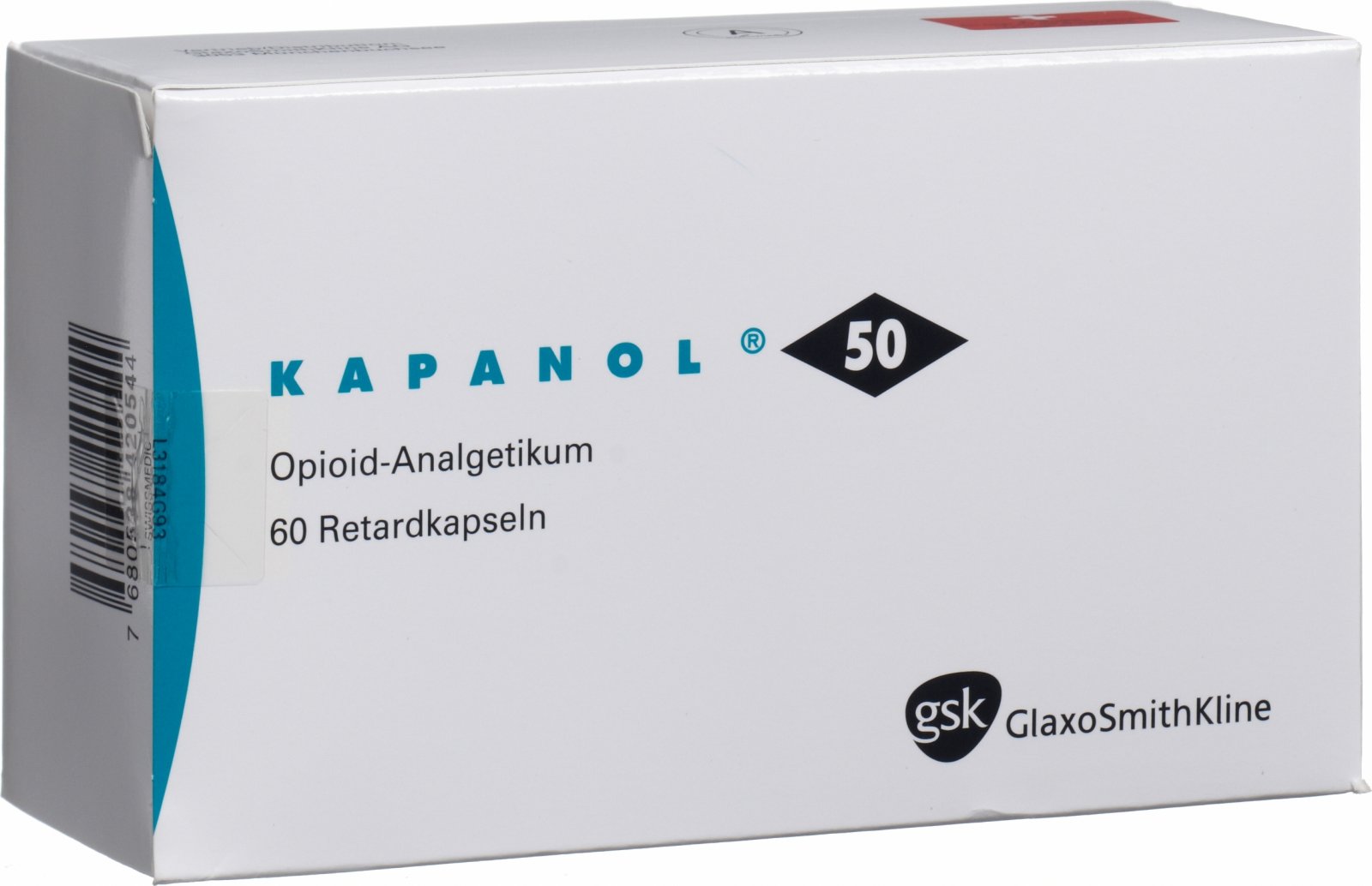 KAPANOL caps ret 50 mg fl 100 pce