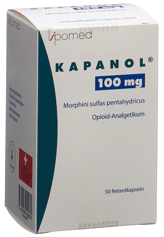KAPANOL caps ret 100 mg fl 50 pce