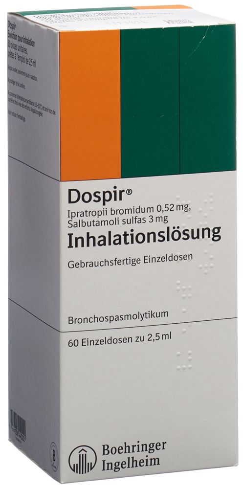 DOSPIR sol inhal 60 monodos 2.5 ml