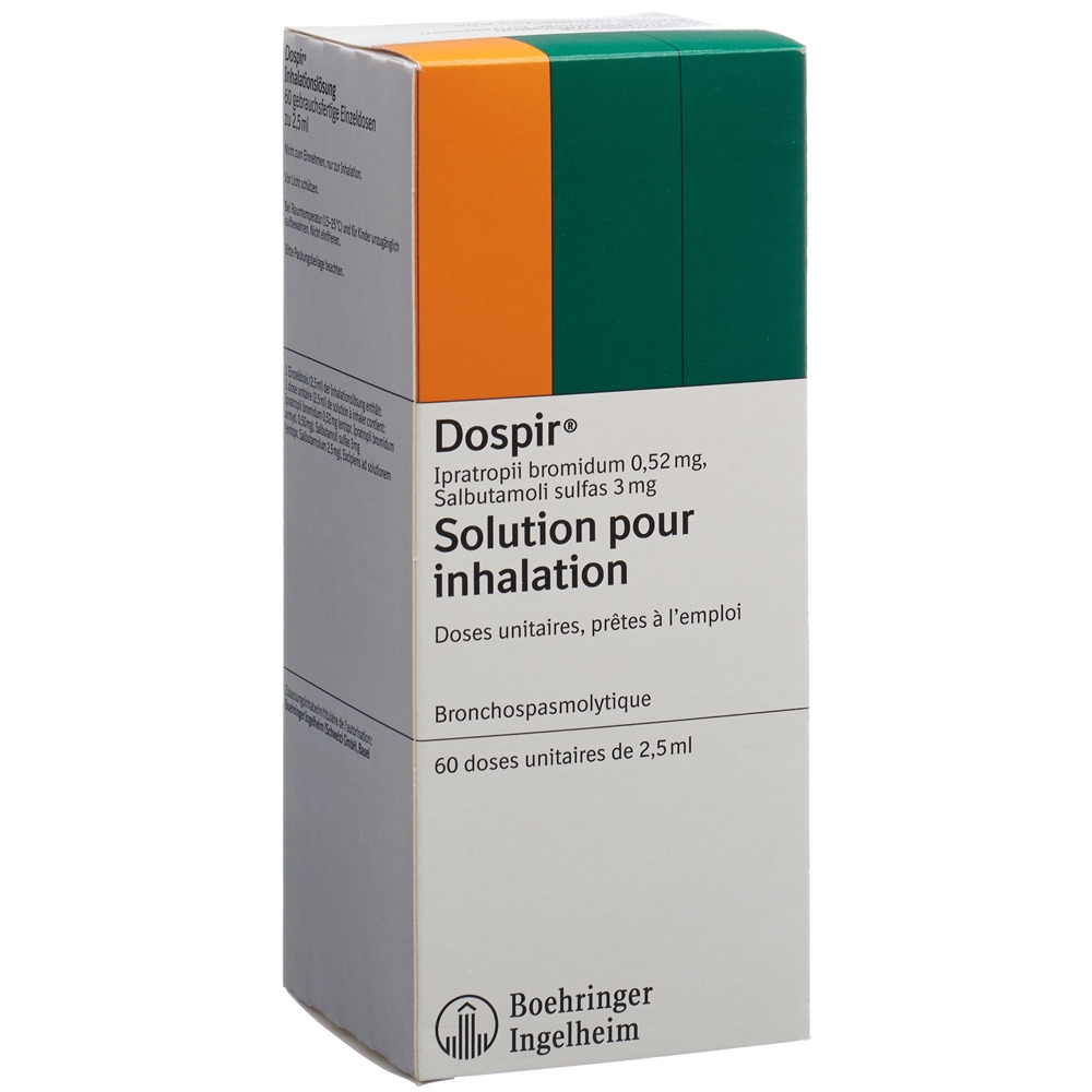 DOSPIR sol inhal 60 monodos 2.5 ml