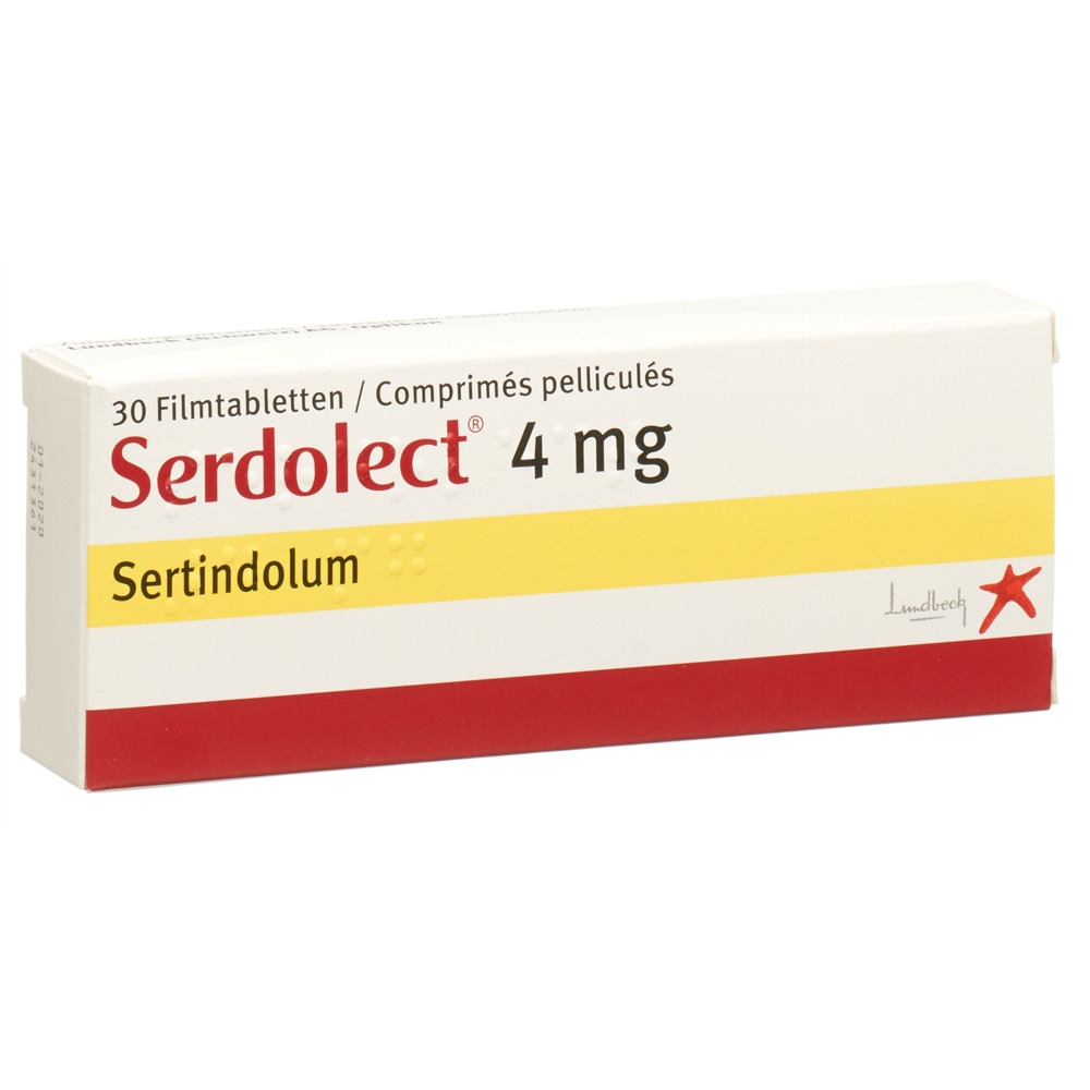 SERDOLECT cpr pell 4 mg 30 pce