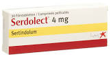 SERDOLECT cpr pell 12 mg 28 pce