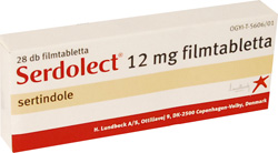 SERDOLECT cpr pell 12 mg 28 pce