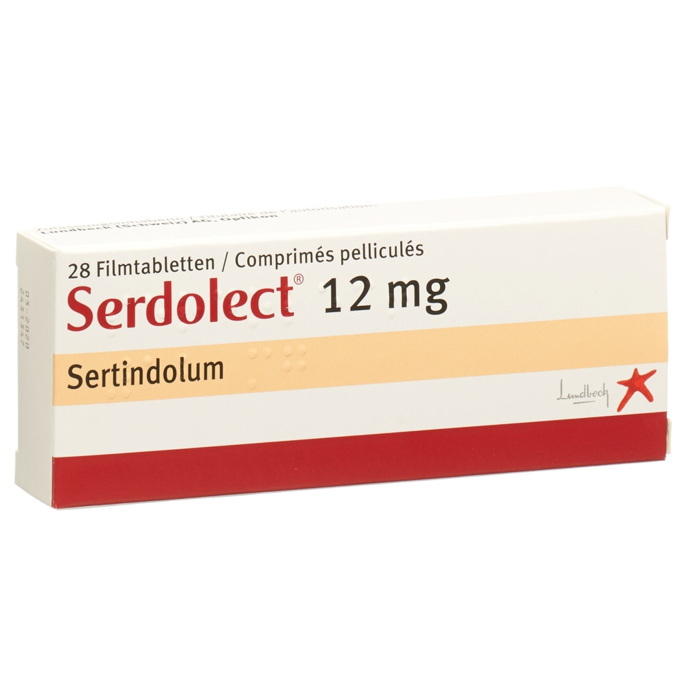 SERDOLECT cpr pellic 12 mg 28 pce