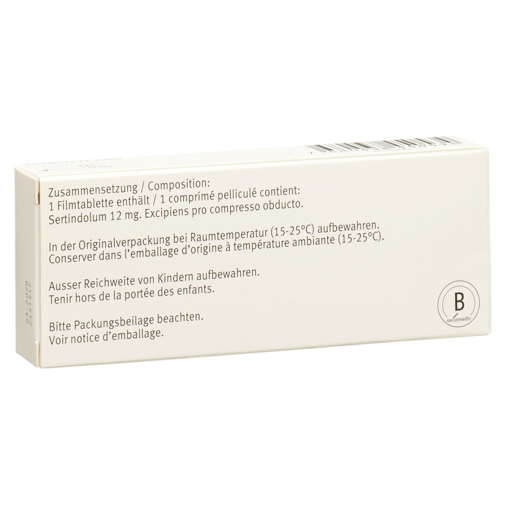 SERDOLECT cpr pellic 12 mg 28 pce