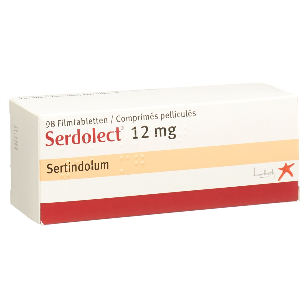SERDOLECT cpr pellic 12 mg 98 pce