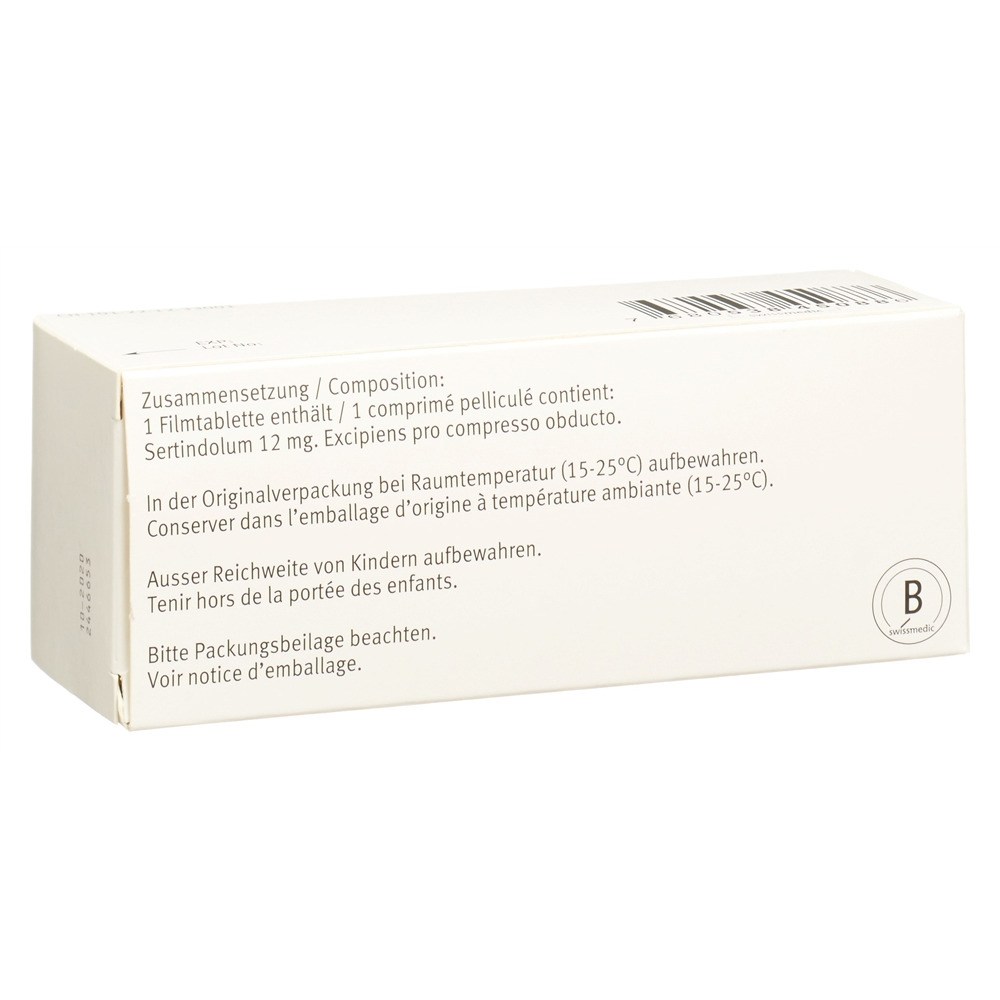 SERDOLECT cpr pellic 12 mg 98 pce