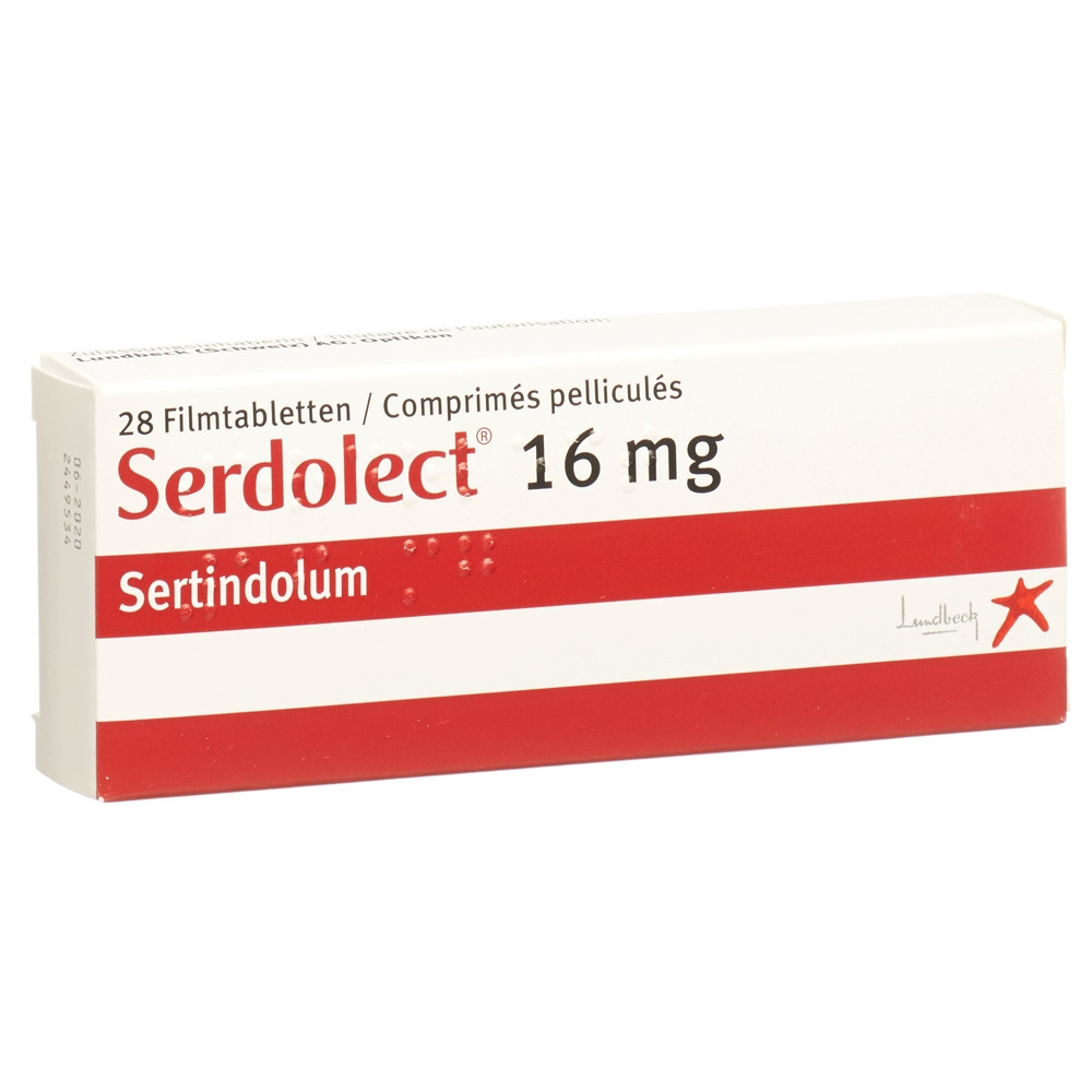 SERDOLECT cpr pellic 16 mg 28 pce
