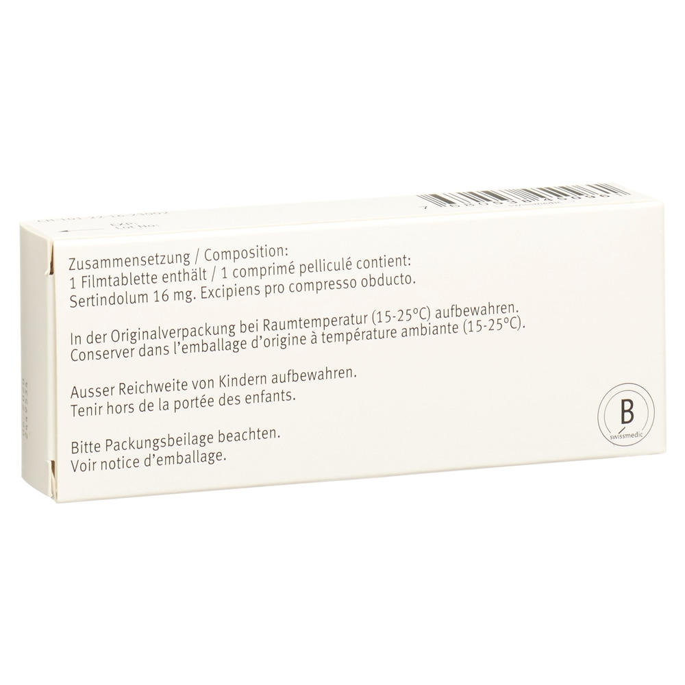 SERDOLECT cpr pellic 16 mg 28 pce