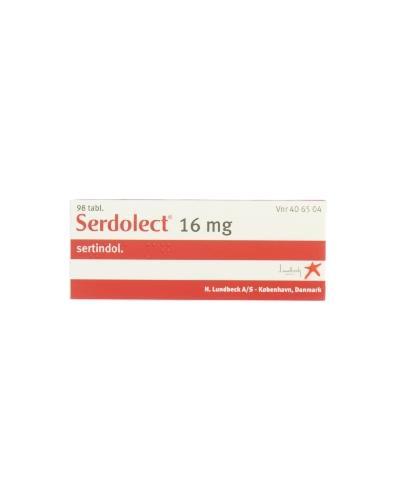 SERDOLECT cpr pell 16 mg 98 pce