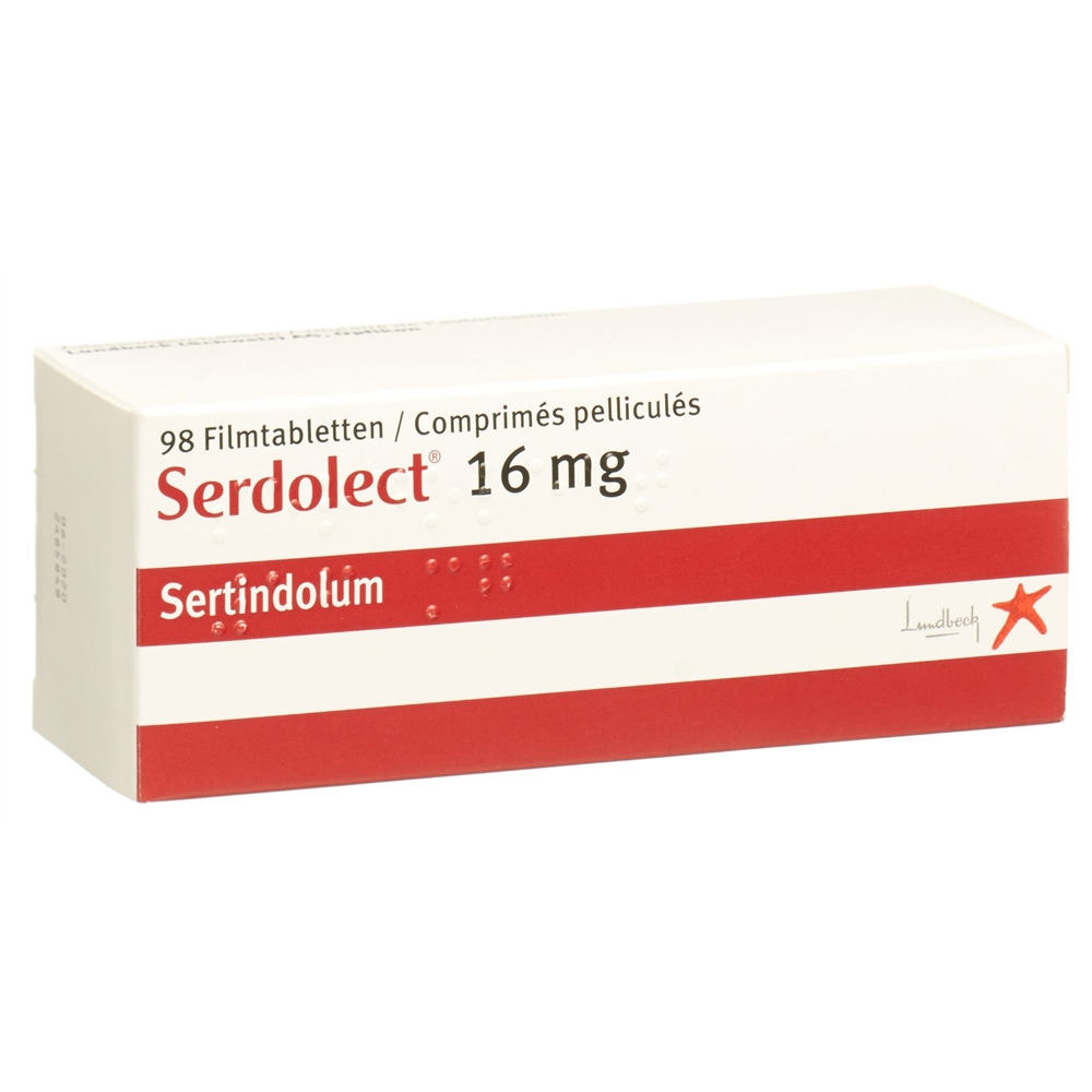 SERDOLECT cpr pellic 16 mg 98 pce