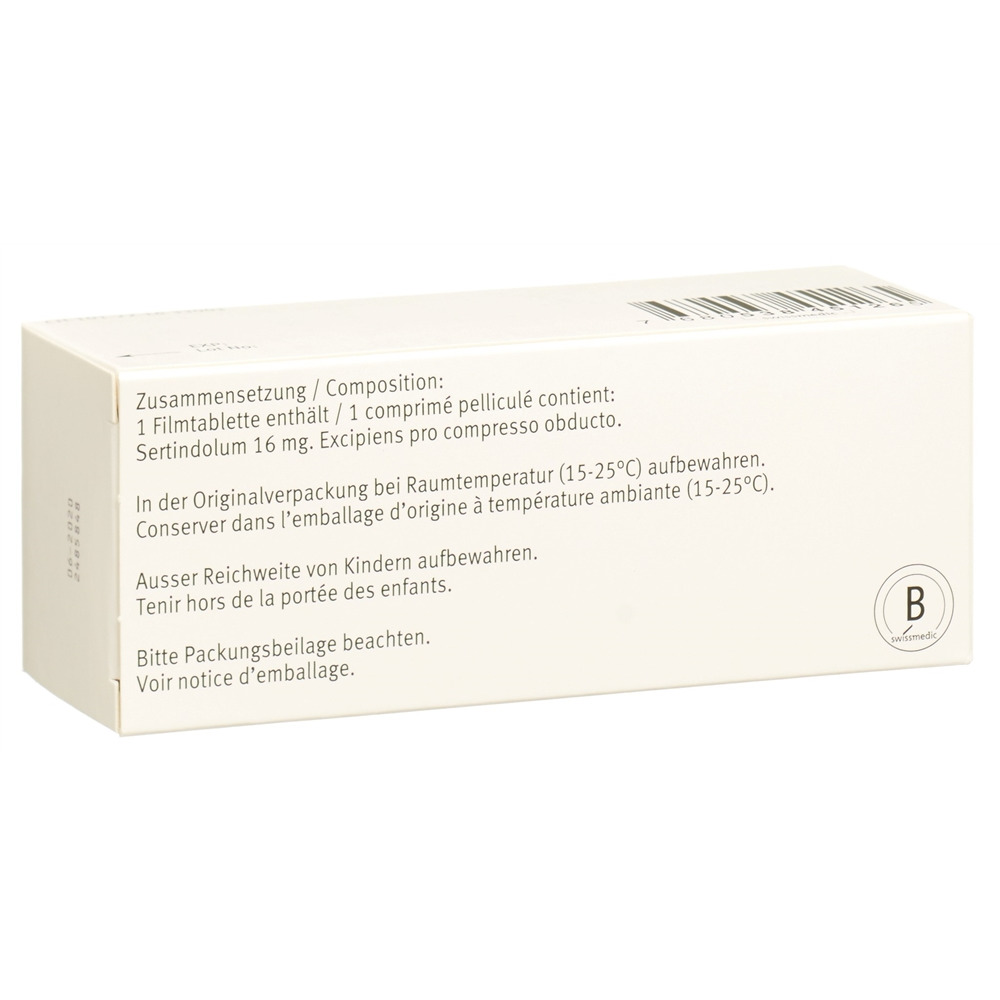 SERDOLECT cpr pellic 16 mg 98 pce