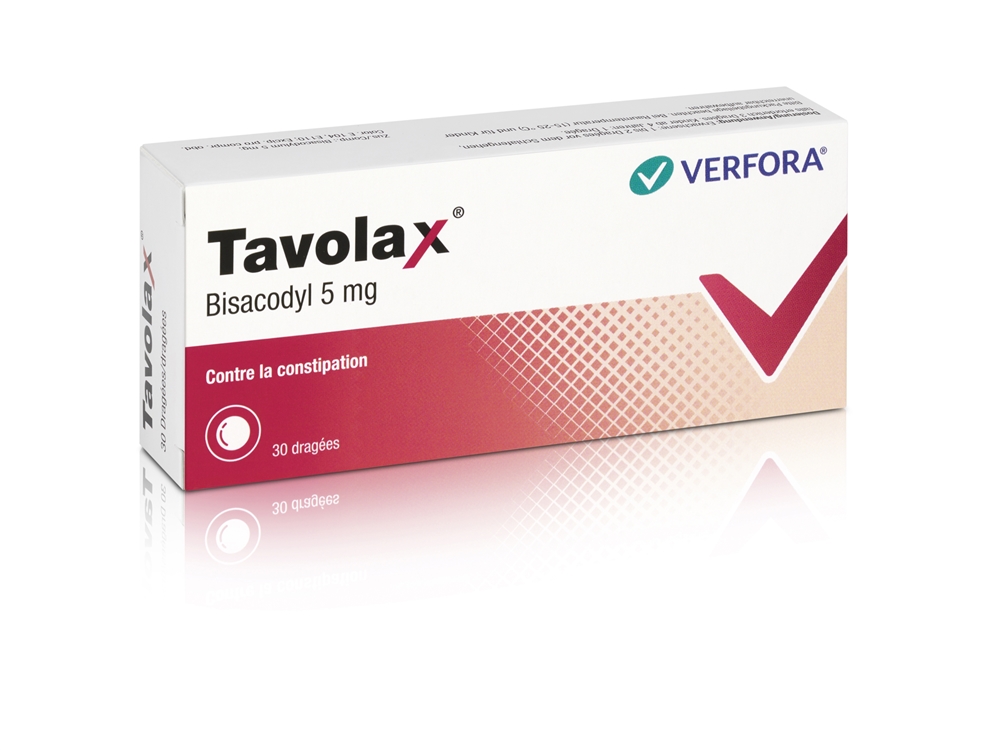 TAVOLAX drag 5 mg 30 pce
