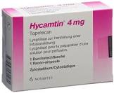HYCAMTIN subst sèche 4 mg flac 5 pce