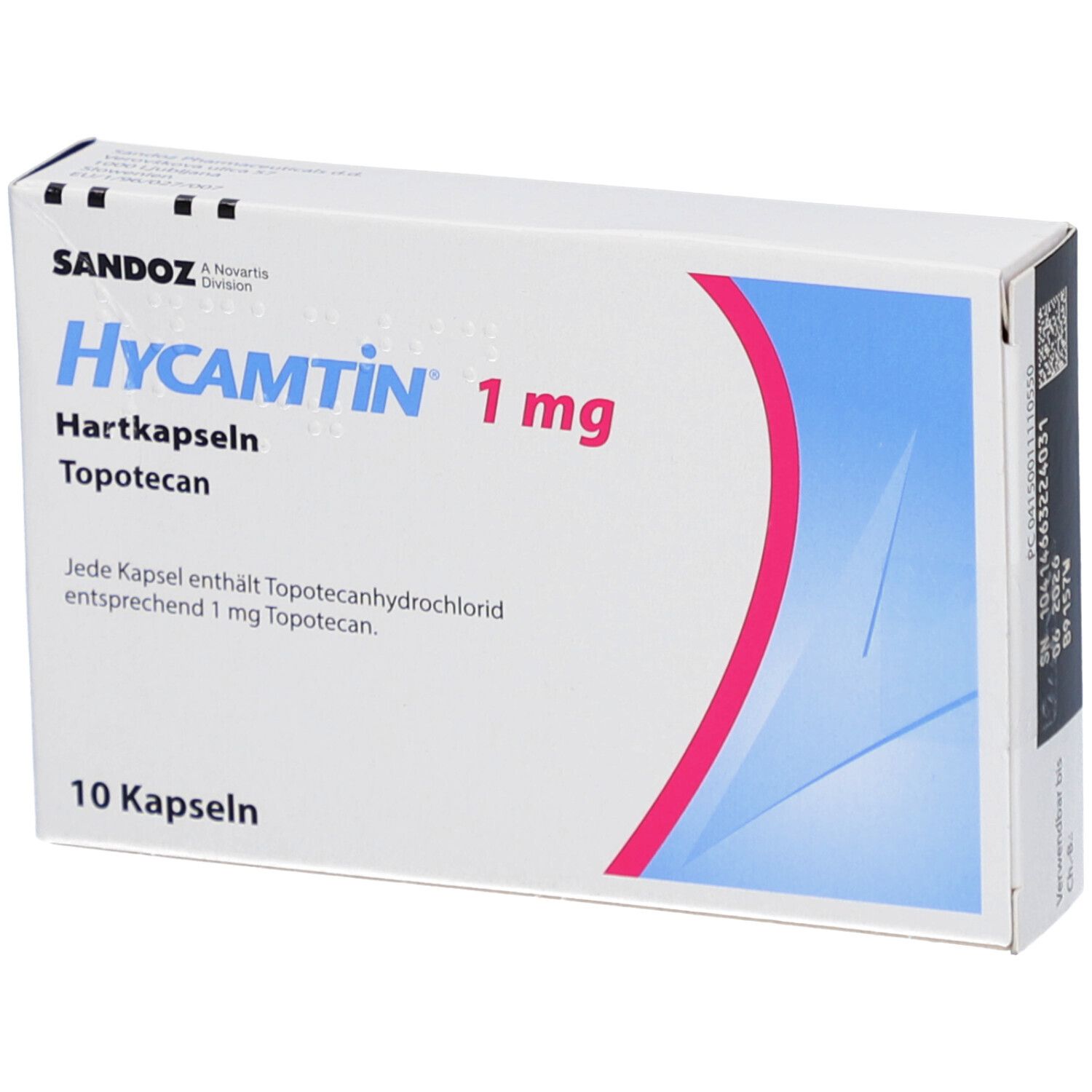 HYCAMTIN subst sèche 1 mg flac