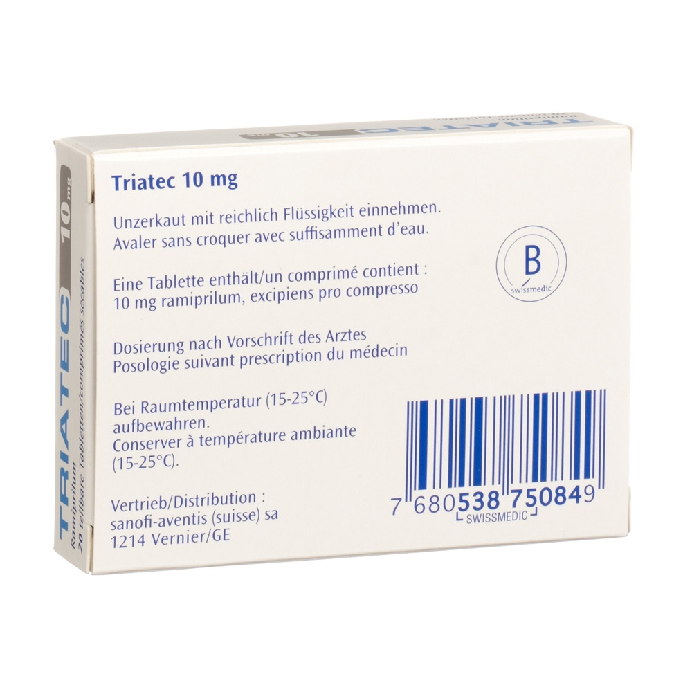 TRIATEC cpr 10 mg 20 pce
