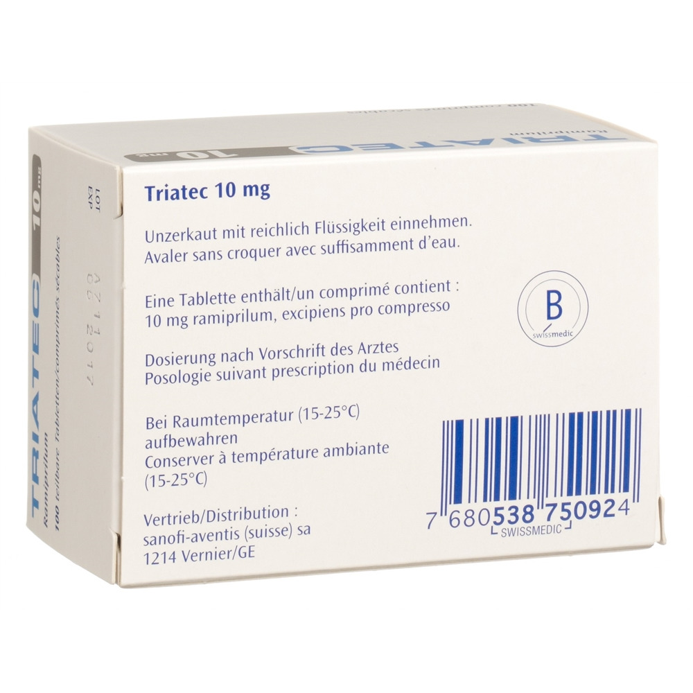 TRIATEC cpr 10 mg 100 pce