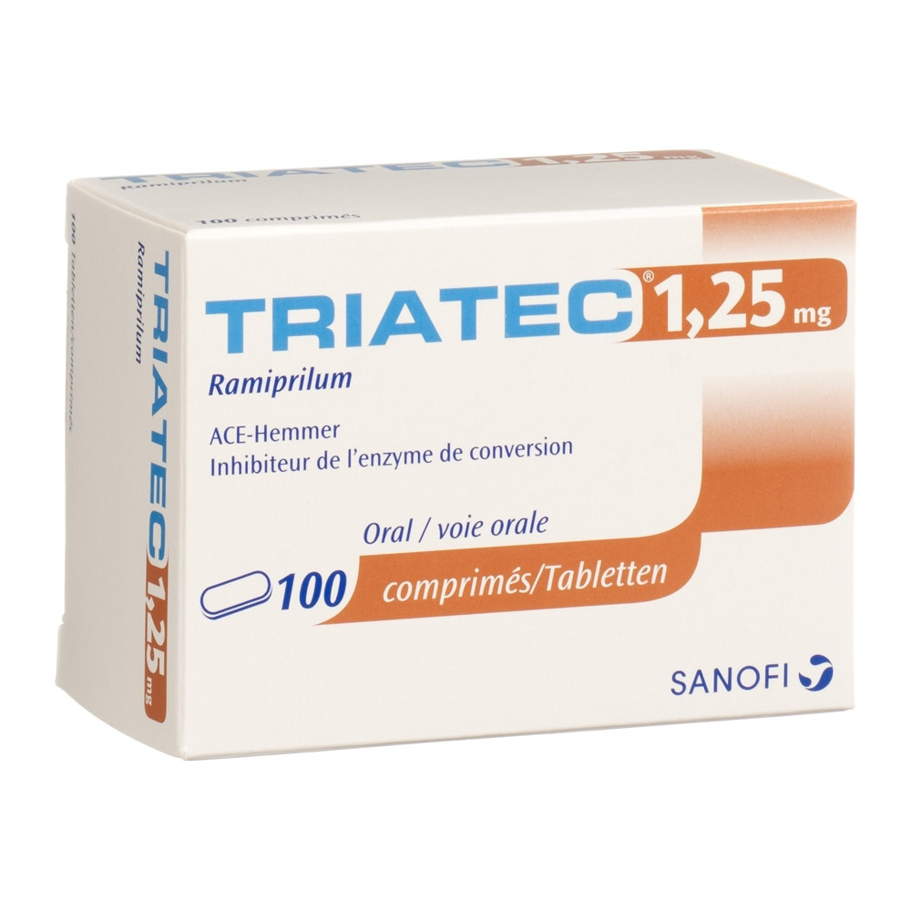 TRIATEC cpr 1.25 mg 20 pce