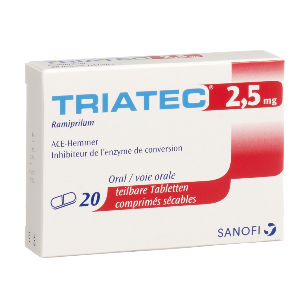 TRIATEC cpr 2.5 mg 20 pce