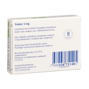 TRIATEC cpr 5 mg 20 pce