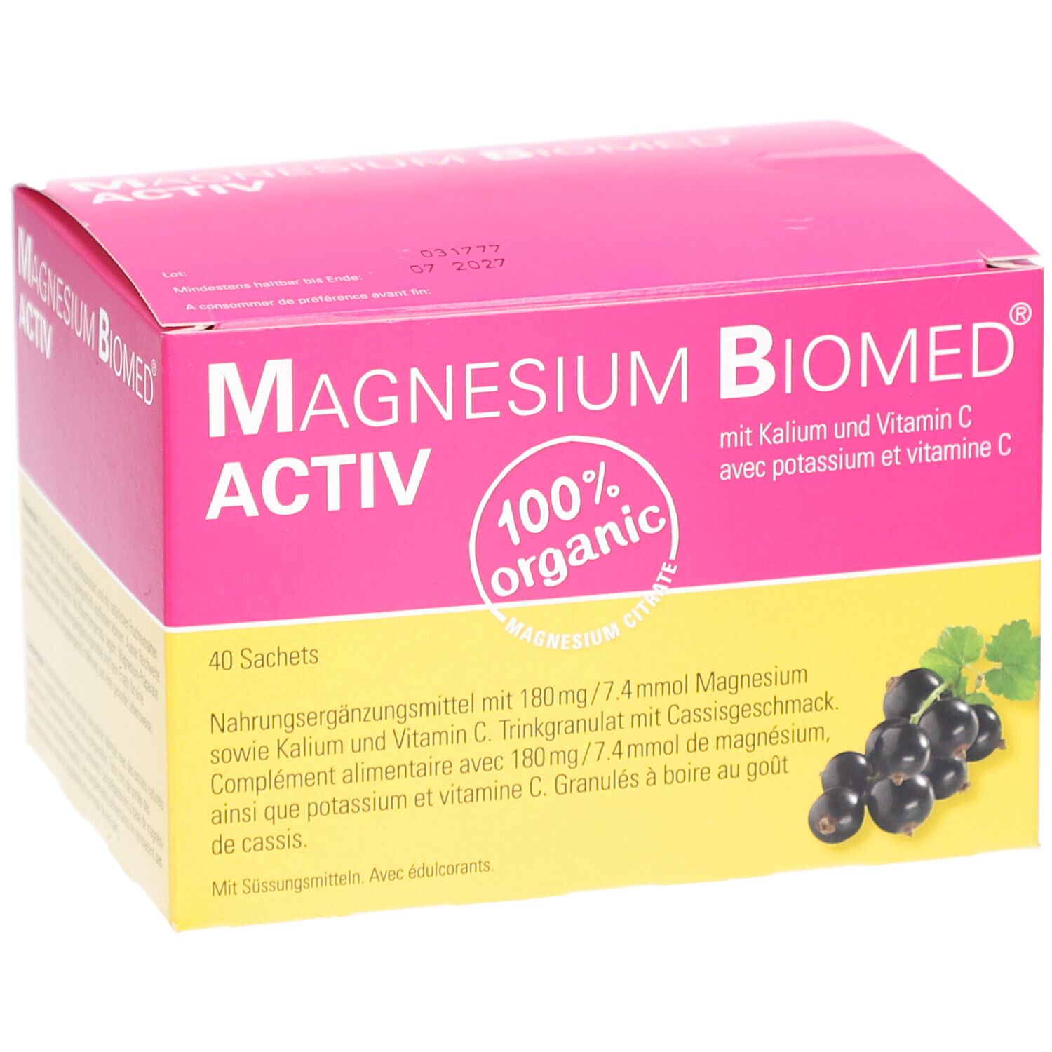 MAGNESIUM BIOMED cpr eff 40 pce