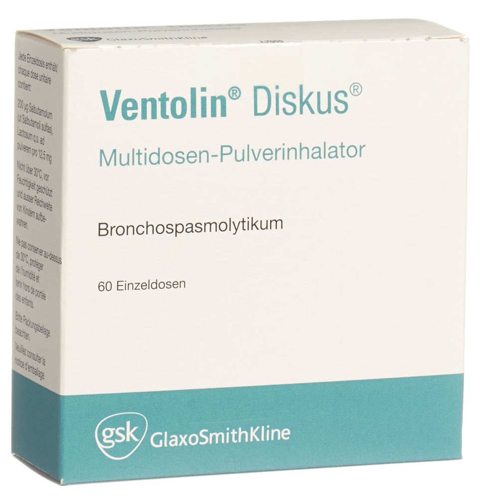 Ventolin Diskus, Multidosen-Pulverinhalator