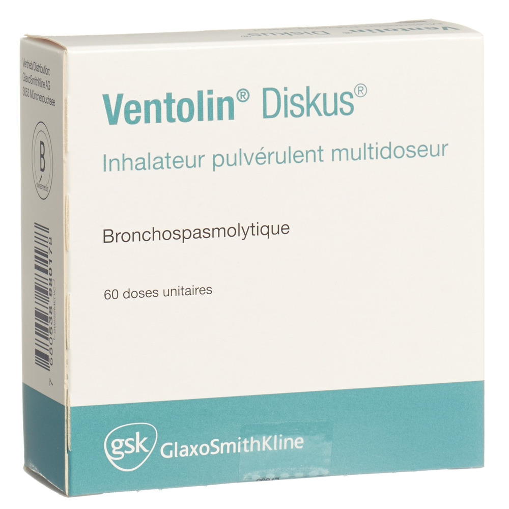 Ventolin Diskus, Multidosen-Pulverinhalator