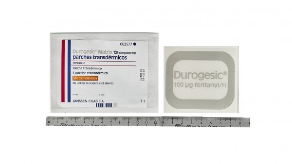 DUROGESIC patch mat 100 mcg/h sach 5 pce