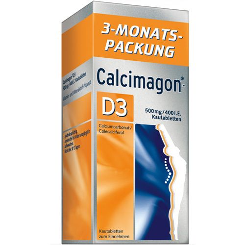 CALCIMAGON D3 cpr croquer 500/400 spear 120 pce