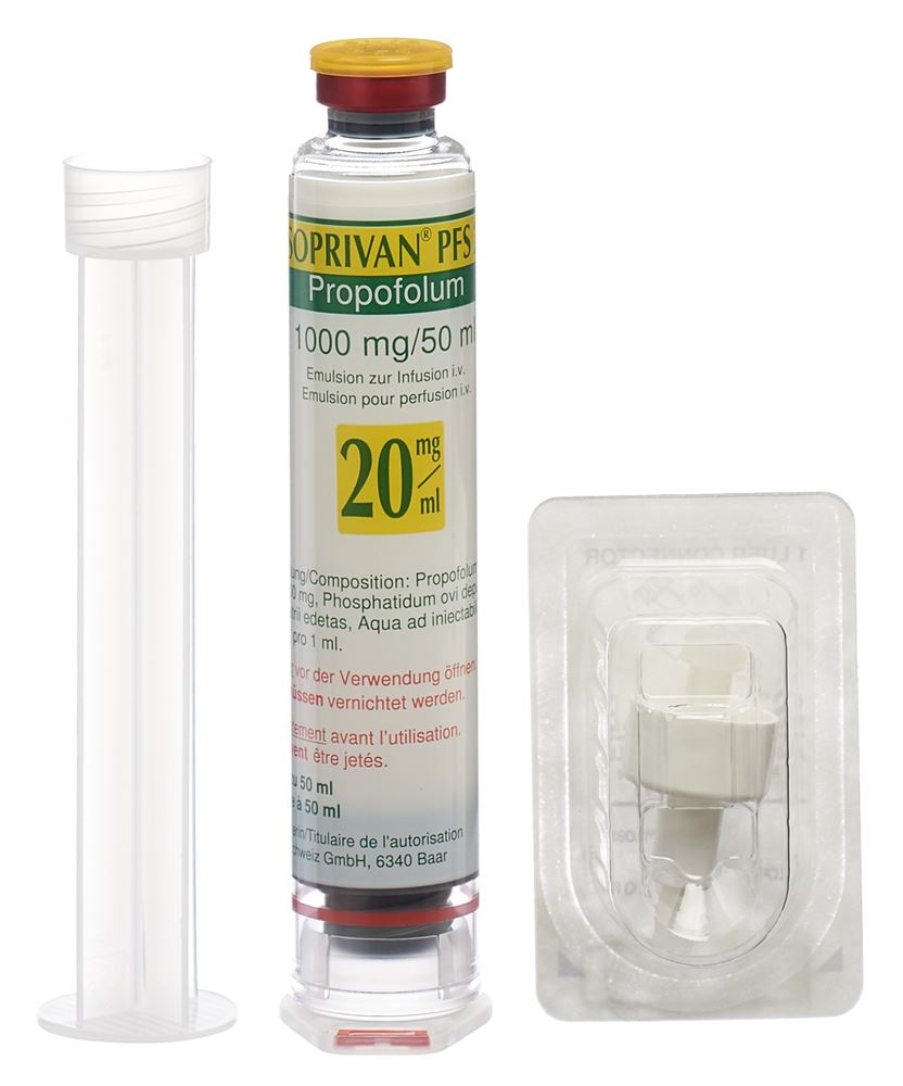 DISOPRIVAN PFS 2% 1 g/50ml ser pré 50 ml