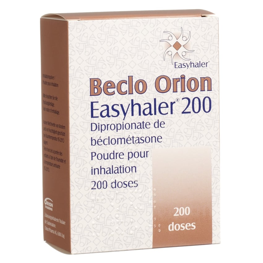 BECLO Orion Easyhaler pdr inh 200 mcg 200 dos