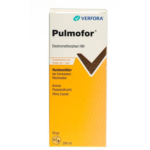 PULMOFOR sirop toux s sucre fl 200 ml