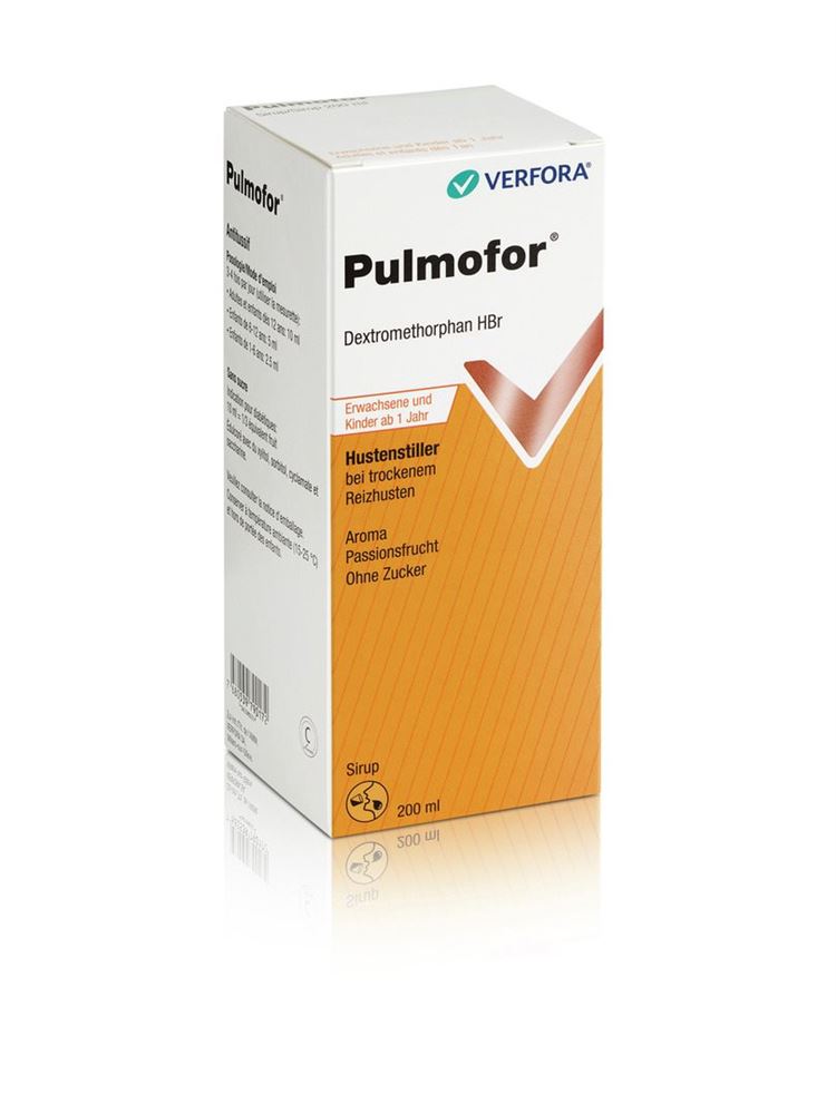 PULMOFOR sirop toux s sucre fl 200 ml