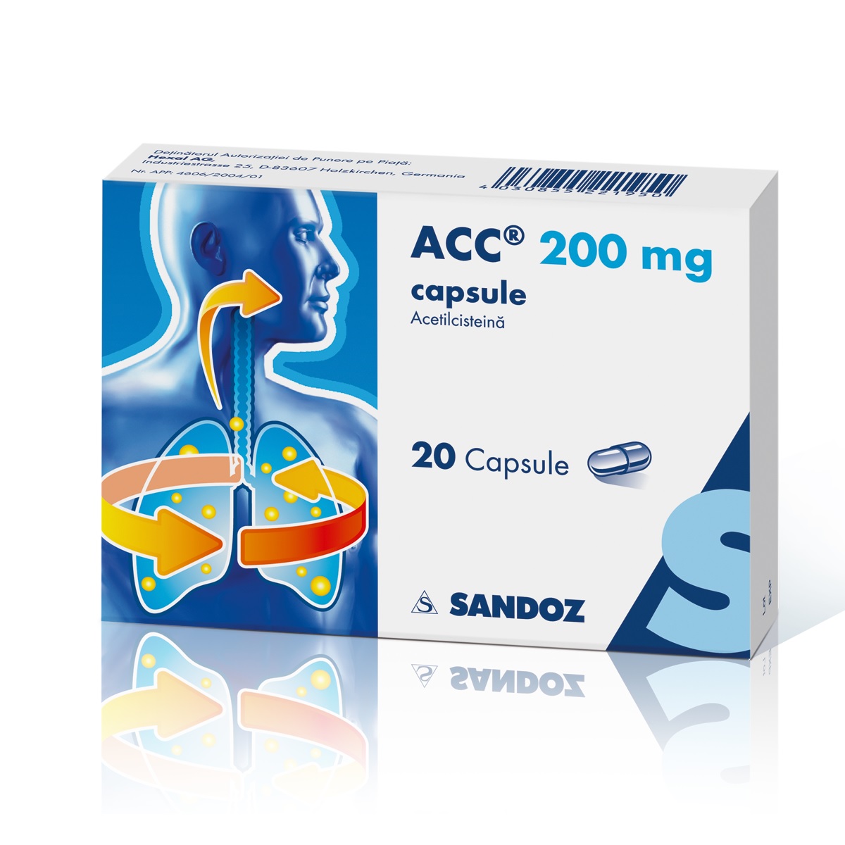 ACC Sandoz 200, Brausetabletten mit Brombeeraroma