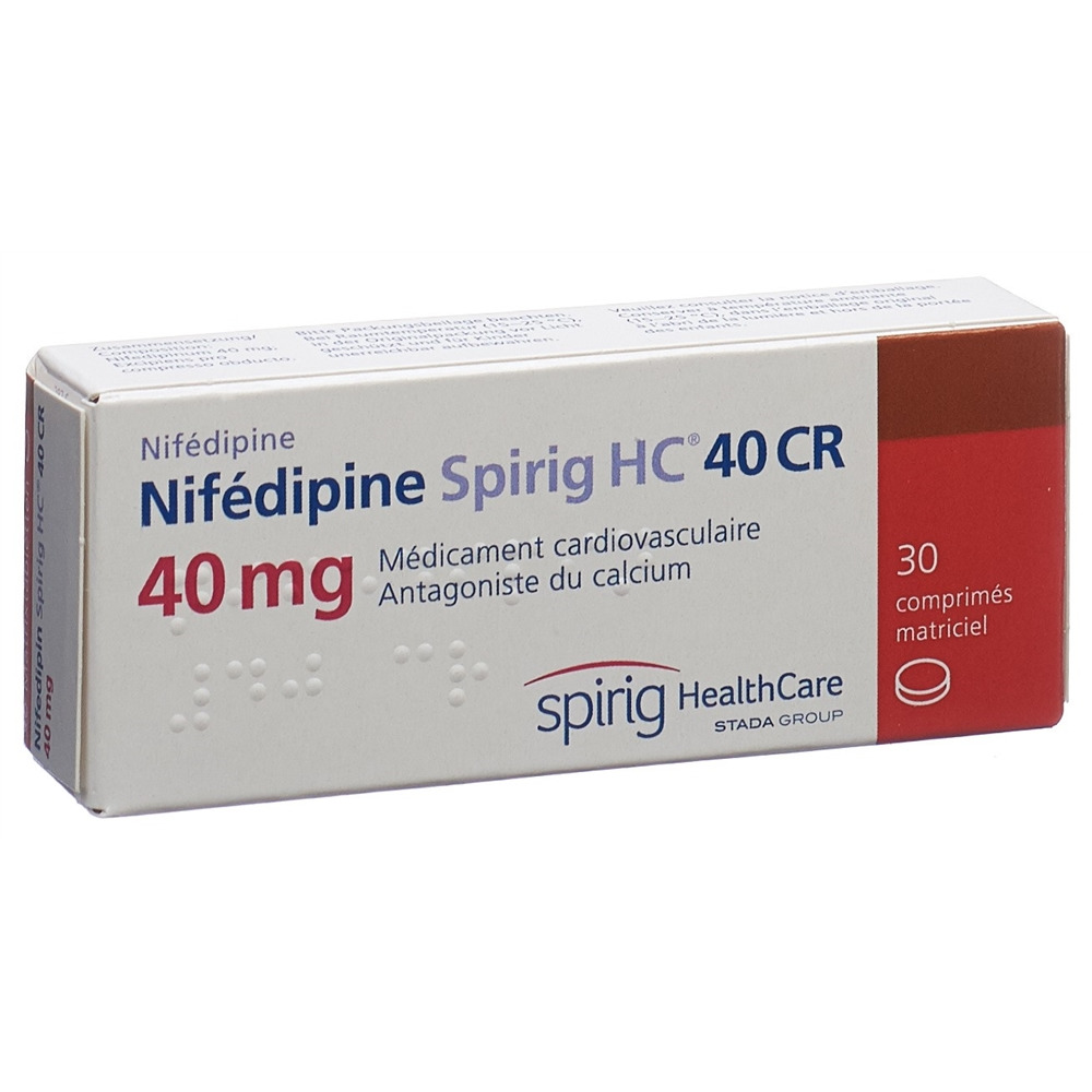 NIFEDIPIN Spirig HC CR cpr ret 40 30 pce