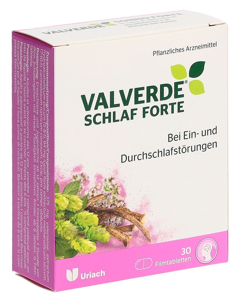 Valverde Schlaf forte, Filmtabletten