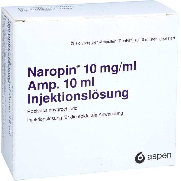 Naropin 10 mg/ml, Injektionslösung