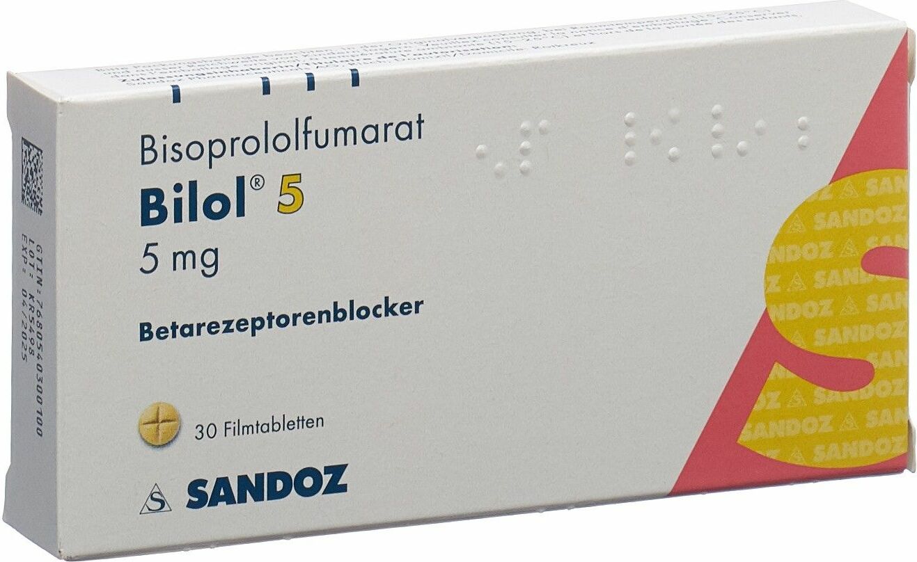 BILOL cpr pell 5 mg 30 pce