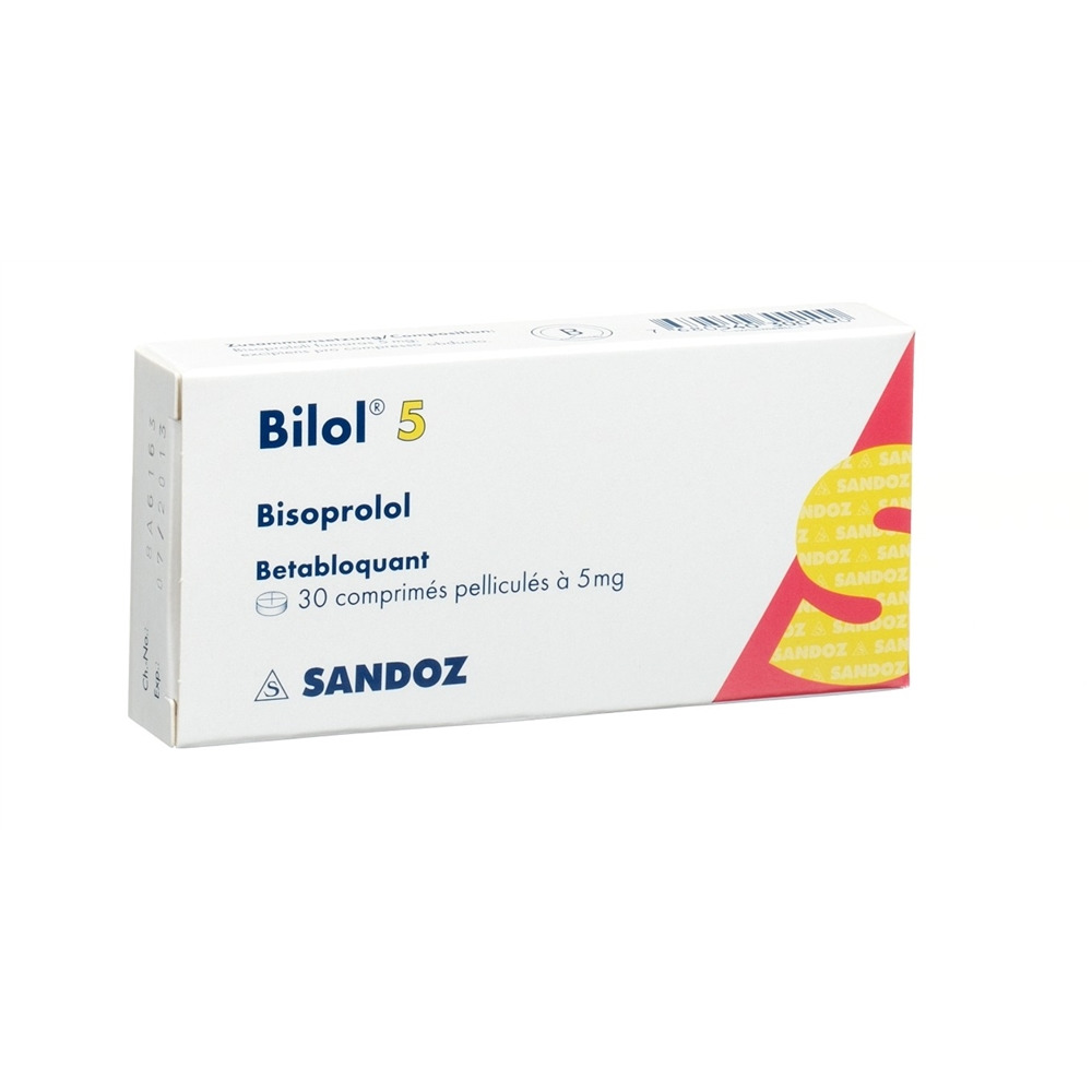 Bilol 5 mg, Filmtabletten