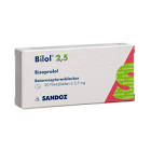 BILOL cpr pell 2.5 mg 30 pce