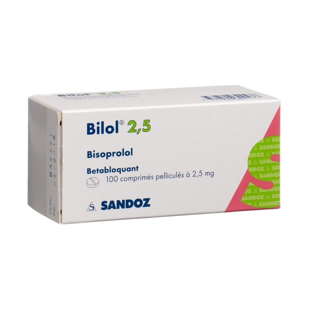 BILOL cpr pell 2.5 mg 100 pce