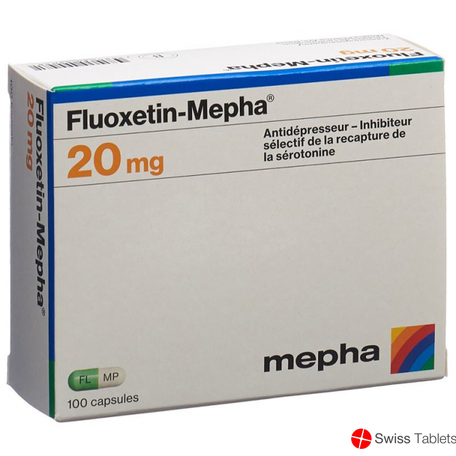FLUOXETIN Mepha caps 20 mg 14 pce