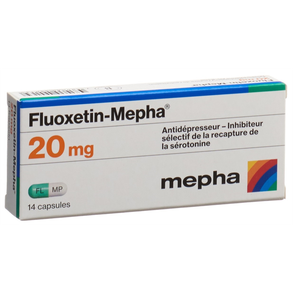 FLUOXETIN Mepha caps 20 mg 14 pce